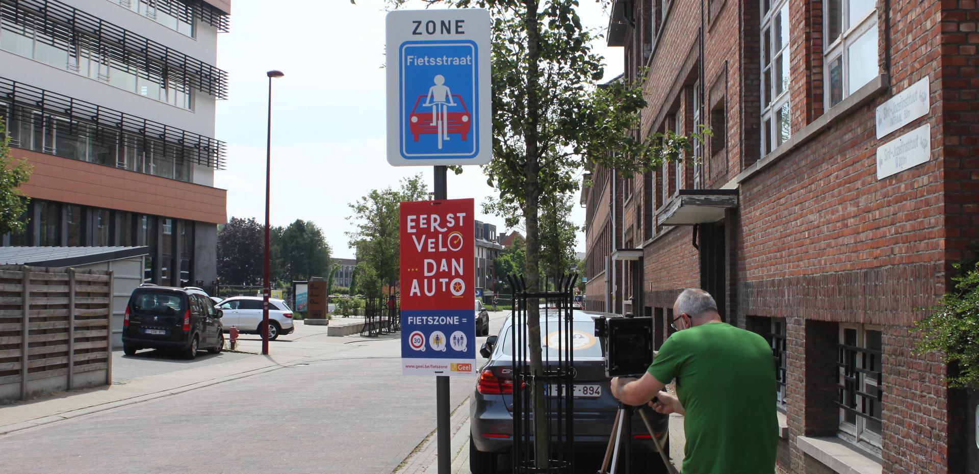 stad Geel fietszone aroma communicatie videomarketing