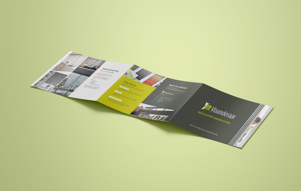 De Vlaanderaar communicatie folder