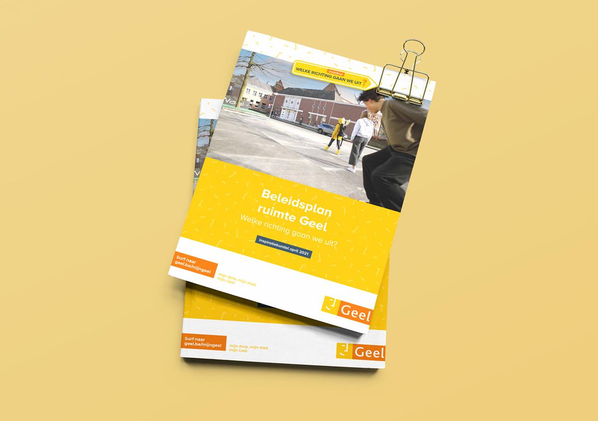 stad Geel beleidsplan ruimte infobrochure aroma communicatie