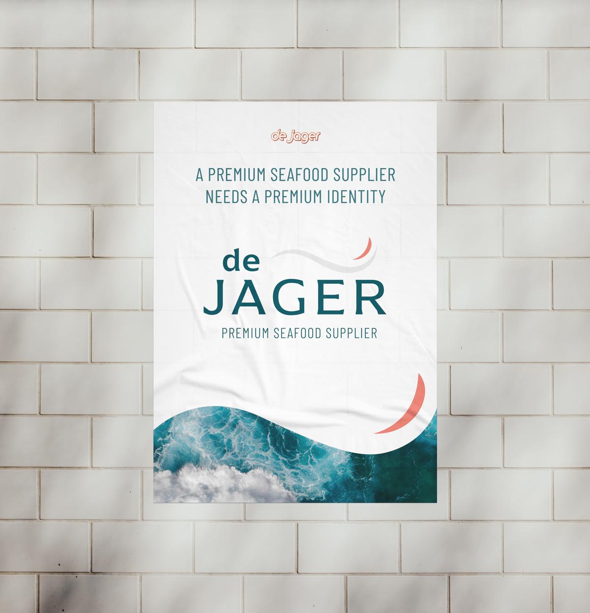 de Jager nieuw logo poster aroma communicatie