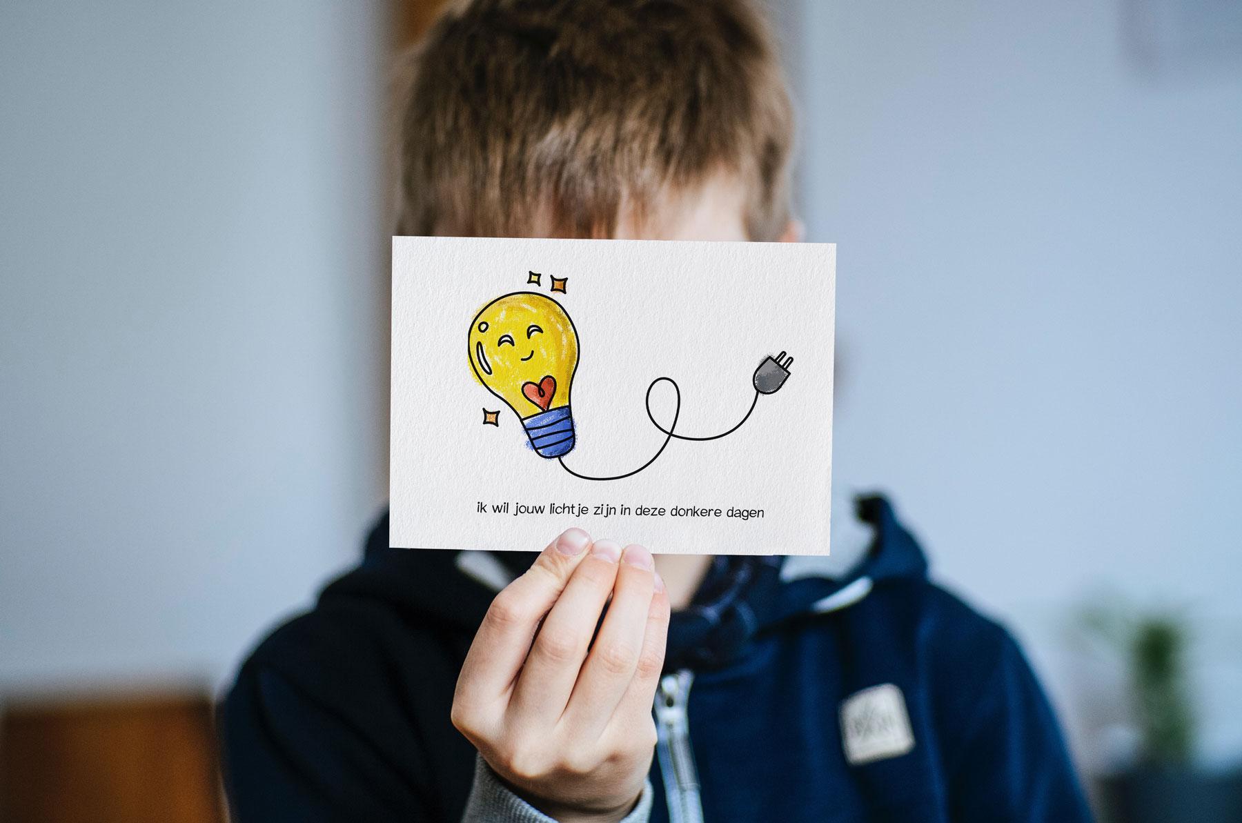 stad Geel postkaart kind verbondenheid aroma communicatie
